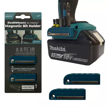 Stealth Mounts magneetti kärkipidin porakoneeseen Makita 2kpl - StealthMounts työkalupidikkeet - 0016370 - 1