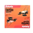 Robota työnnettävä lakaisukone SW550 - Muut sesonkituotteet - 0014423 - 7