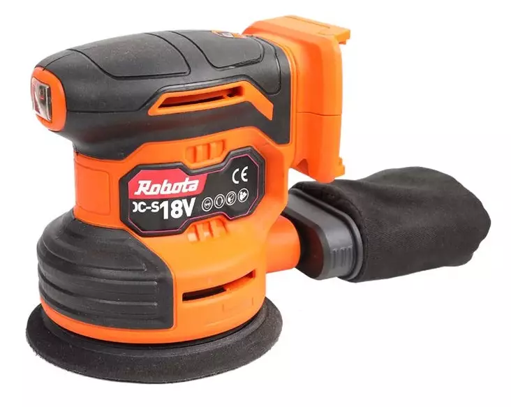 Robota akkuepäkeskohiomakone 125mm DC-S18V runko - Akkuhiomakoneet - R01-10040 - 1