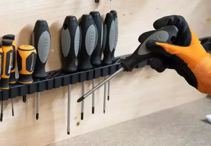 Stealth Mounts Ruuvimeisseliteline 4kpl - StealthMounts työkalupidikkeet - WH-BLK-SD-4 - 1